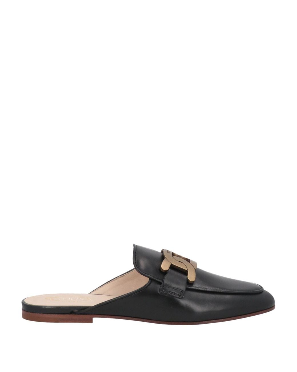 Tod's Black Ledersabot