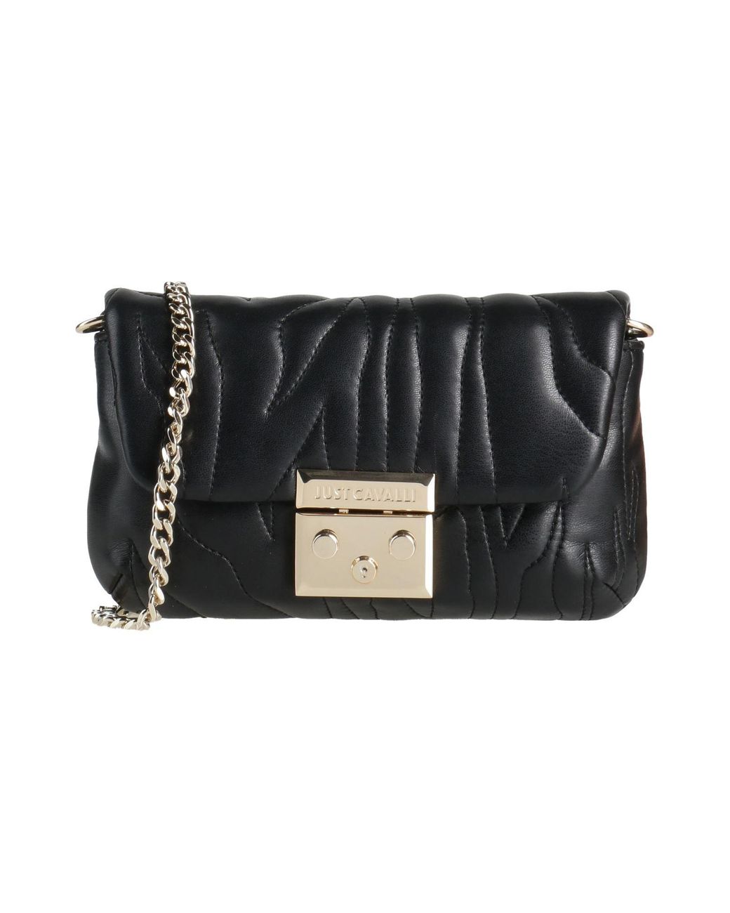 Just Cavalli Black Cross-Body Bag