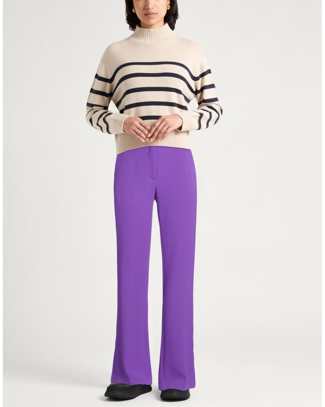 Jucca Purple Trouser