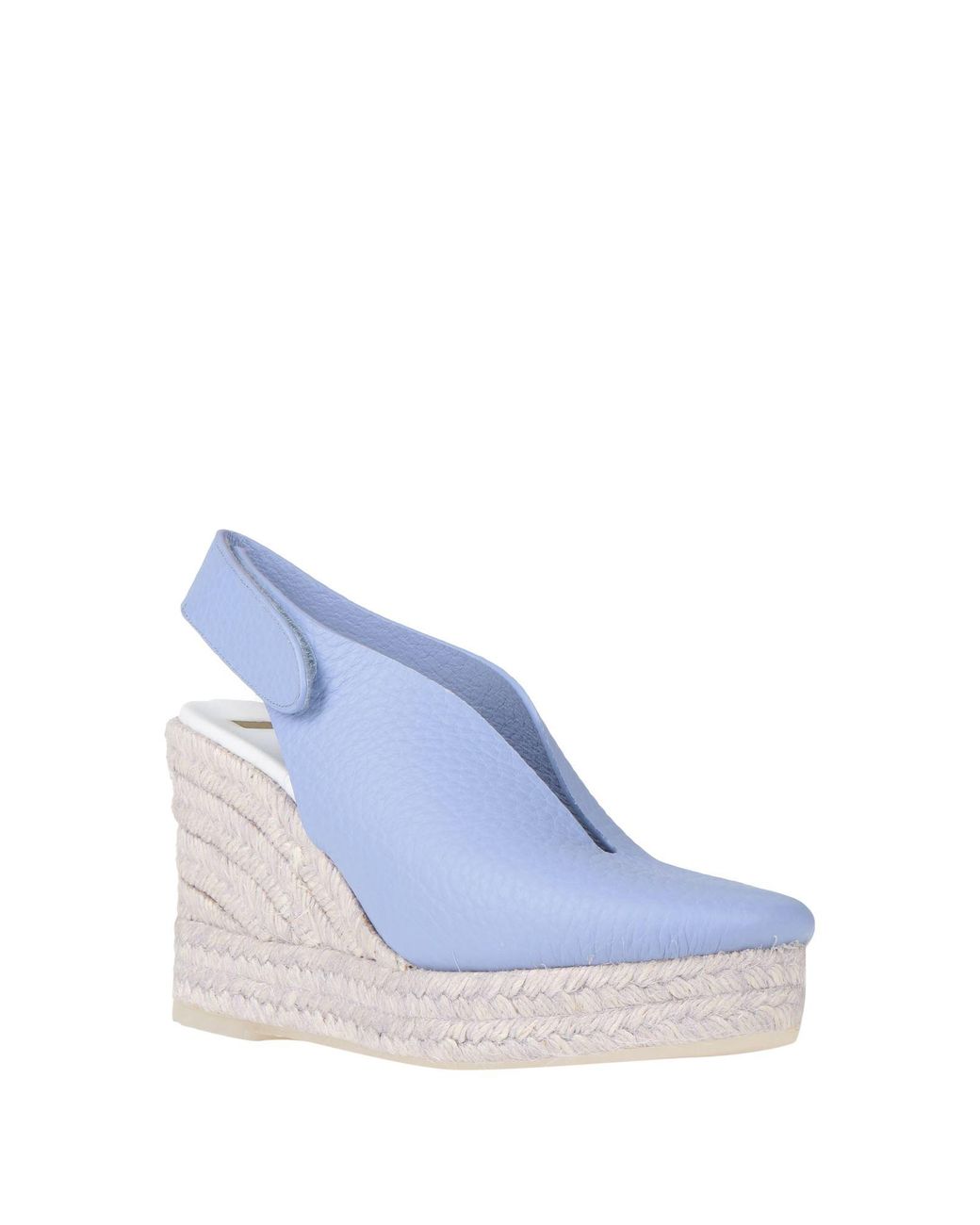 Ras Blue Espadrilles Leather