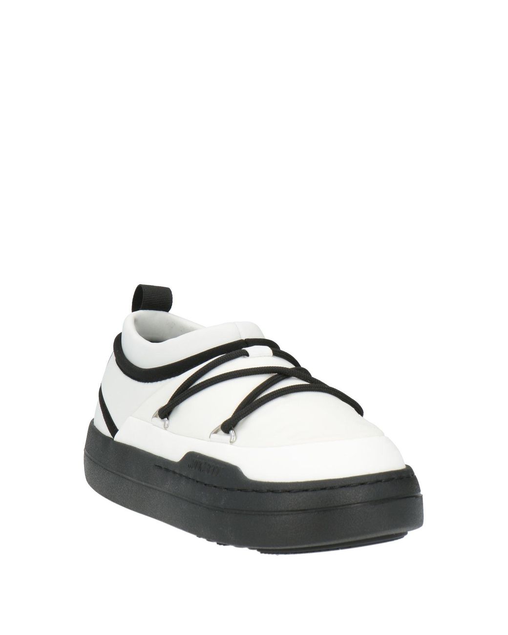 Moon Boot White Ankle Boots Textile Fibers, Synthetic Material