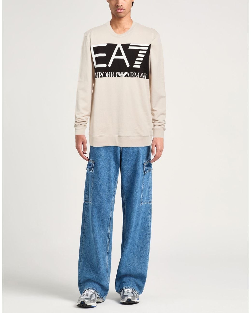 EA7 Natural Sweatshirts for men
