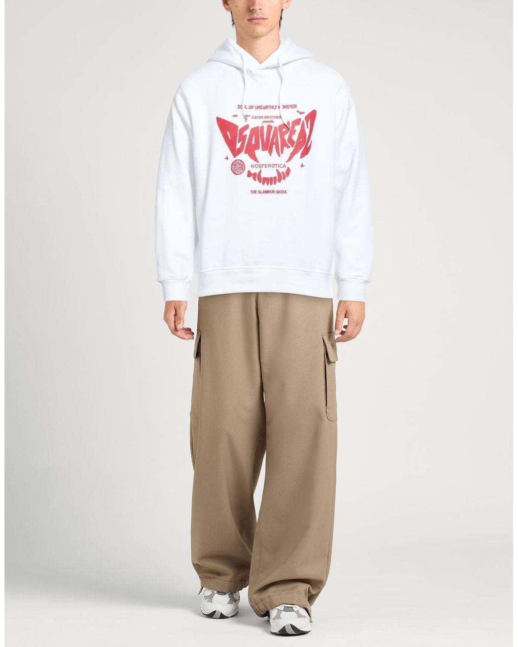 DSquared² White Sweatshirt for men