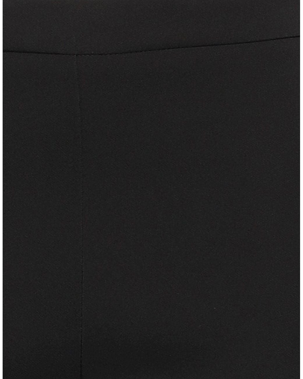 Caractere Black Pants Polyester, Elastane