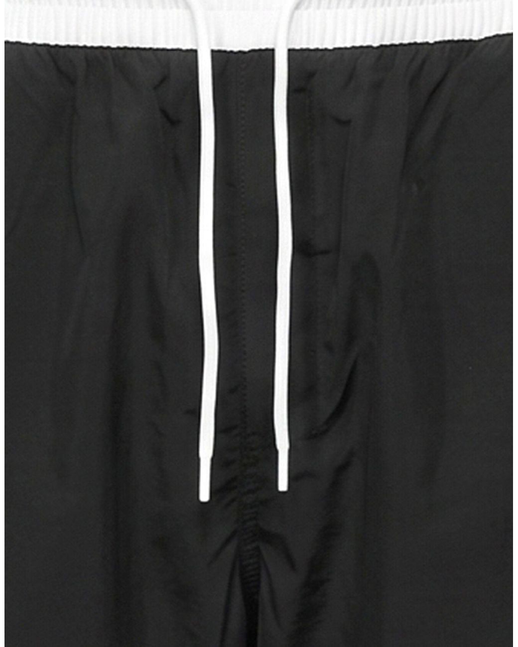 PUMA Black Pants Cotton, Polyester for men