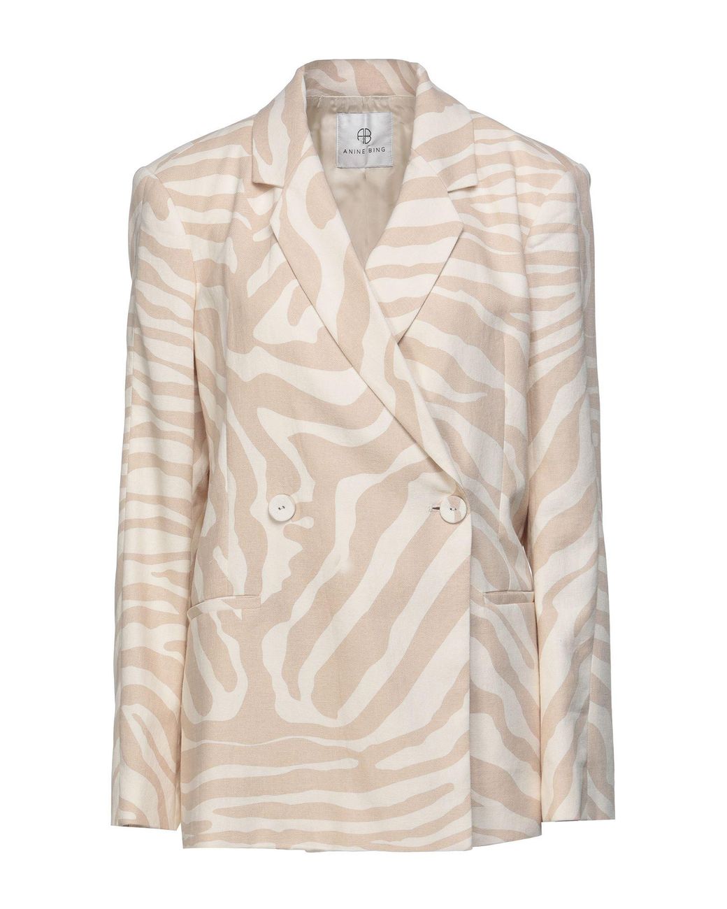 Anine Bing Suit Jacket in Ivory (Natural) - Lyst