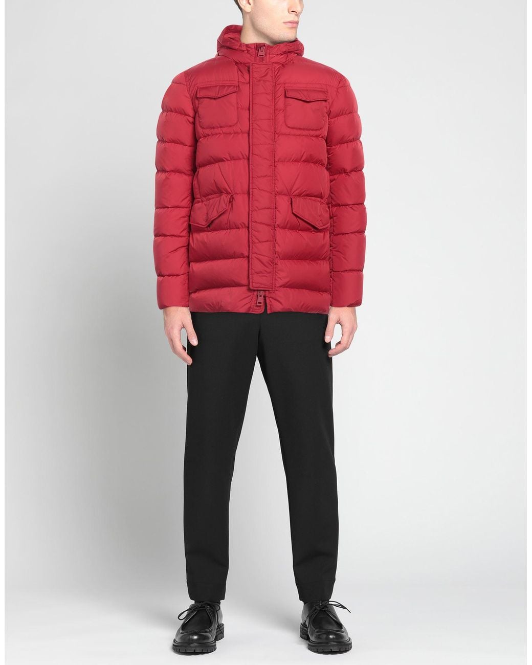 Herno Red Puffer for men