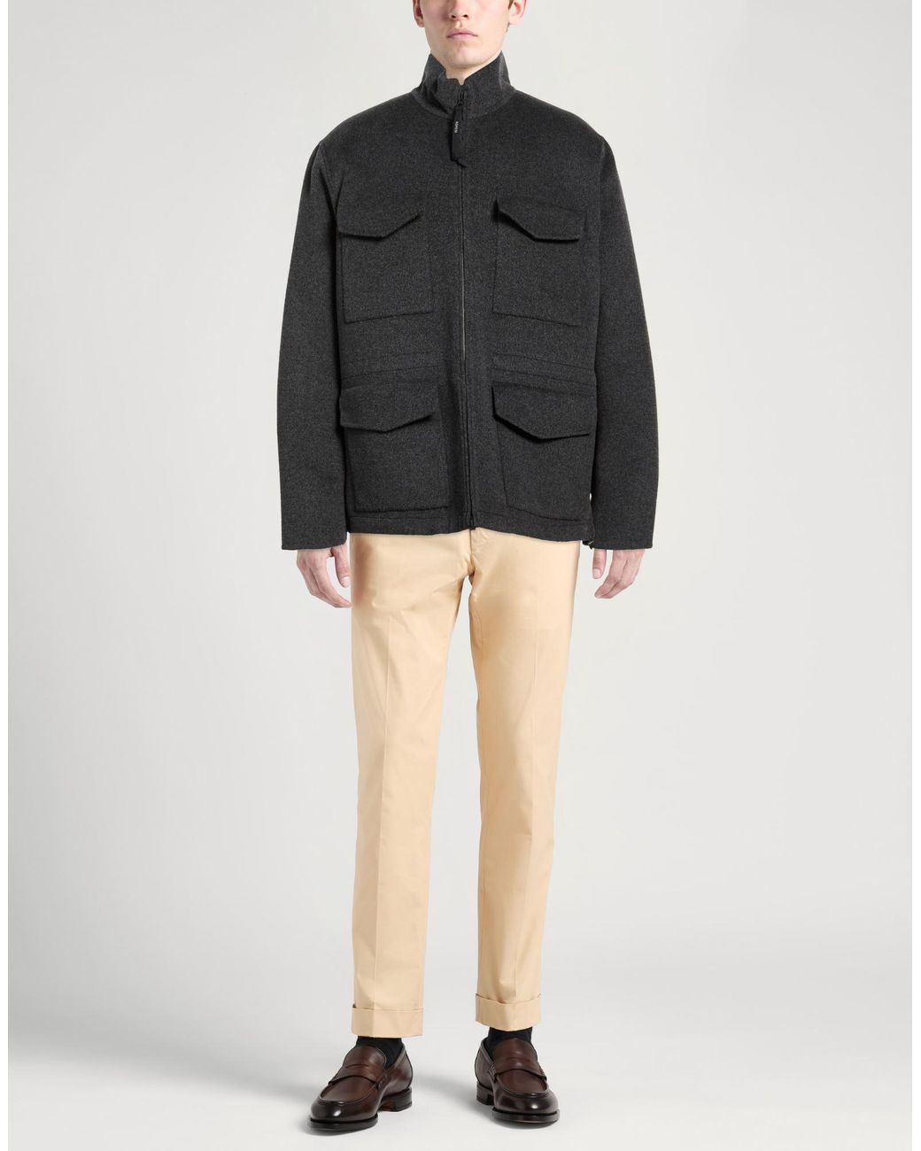 Aspesi Black Jacket for men