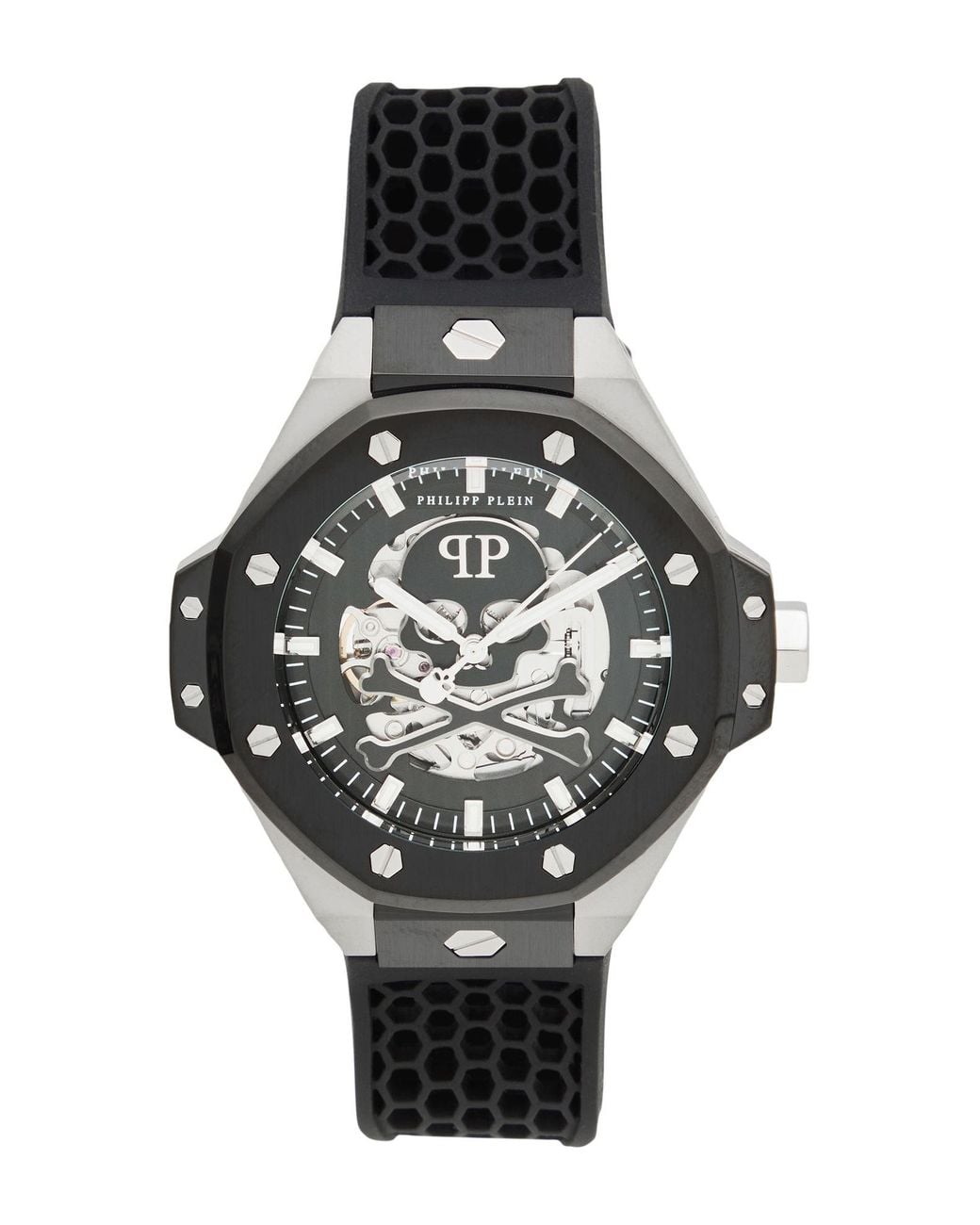 Philipp Plein Black Wrist Watch for men