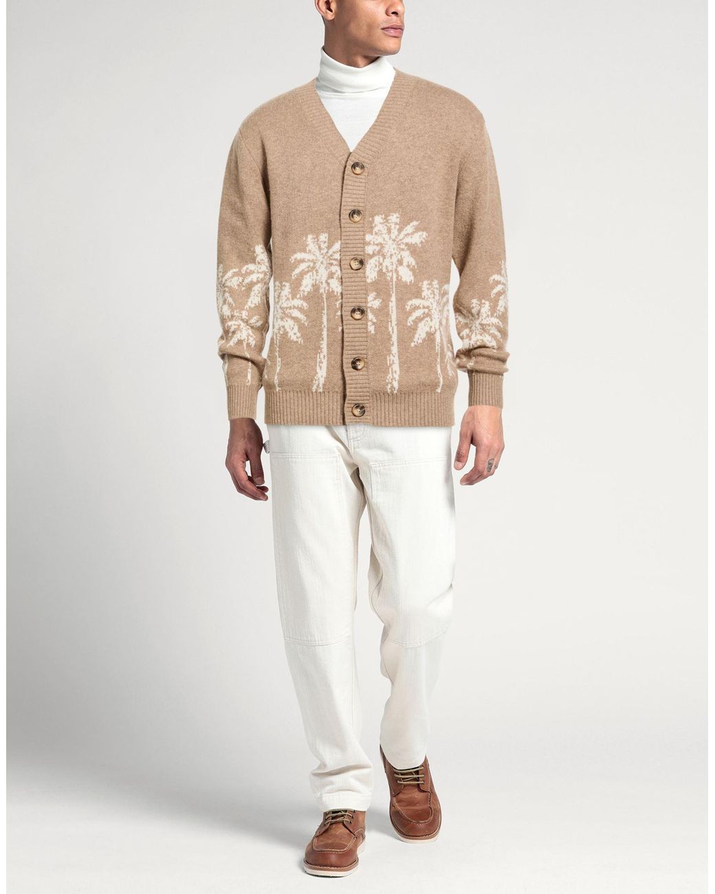 TOOCO Natural Cardigan for men