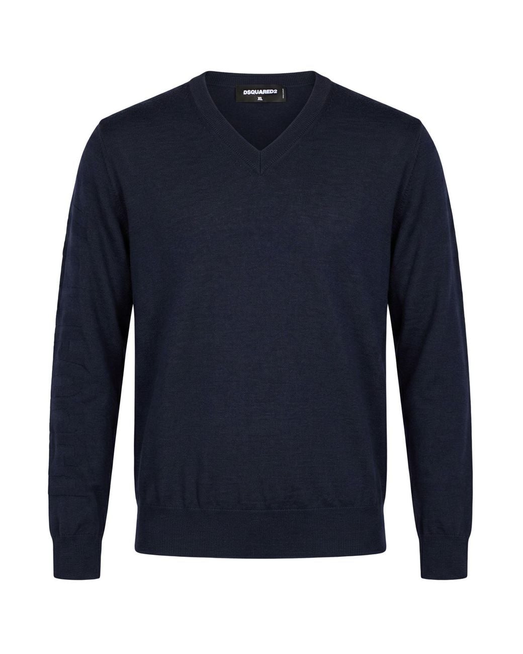 DSquared² Blue Sweater Wool for men