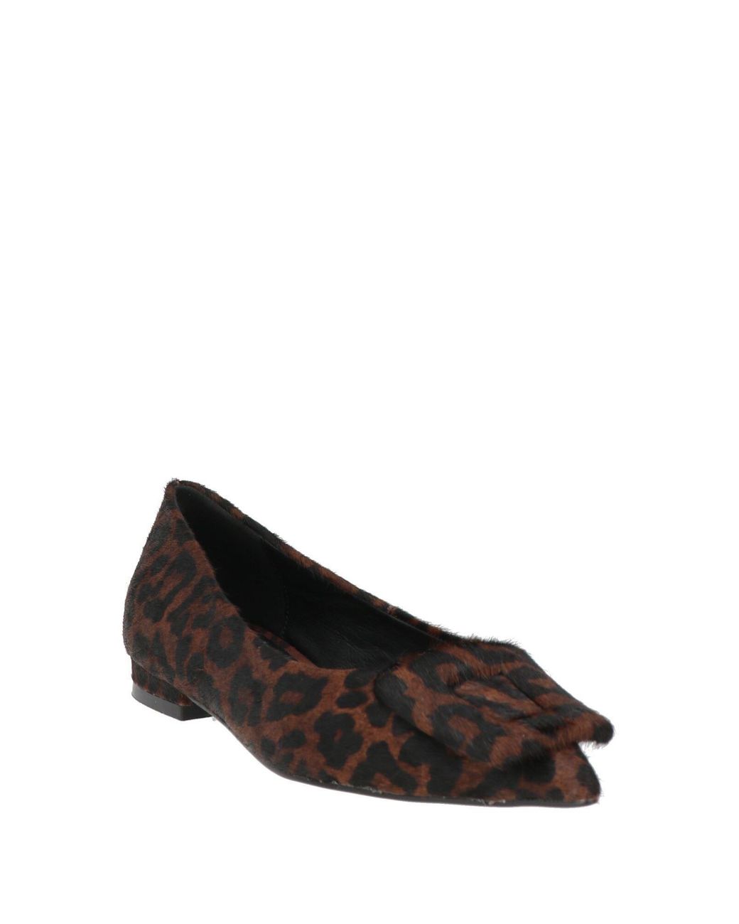 Bibi Lou Brown Ballet Flats
