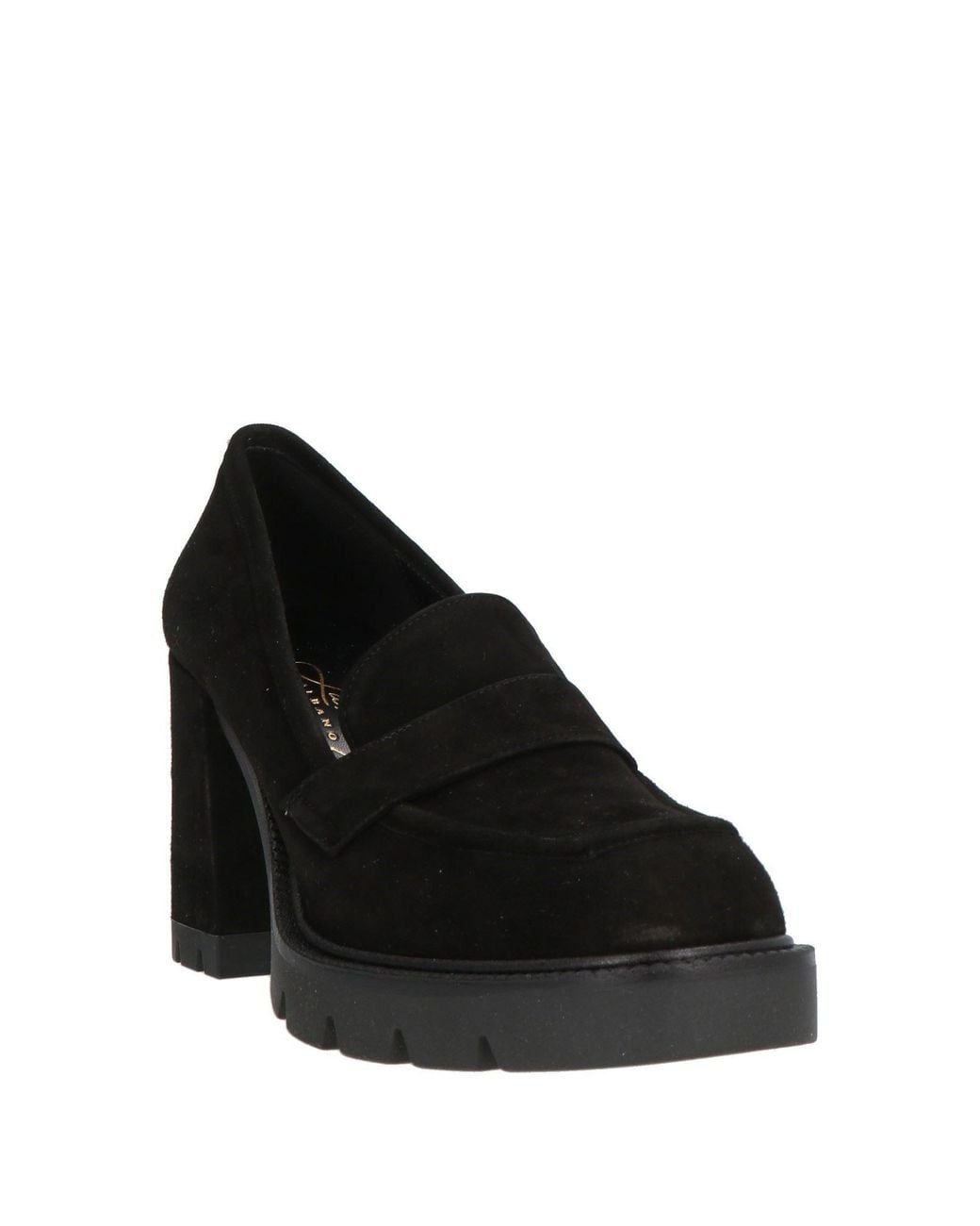 Albano Black Loafers Leather