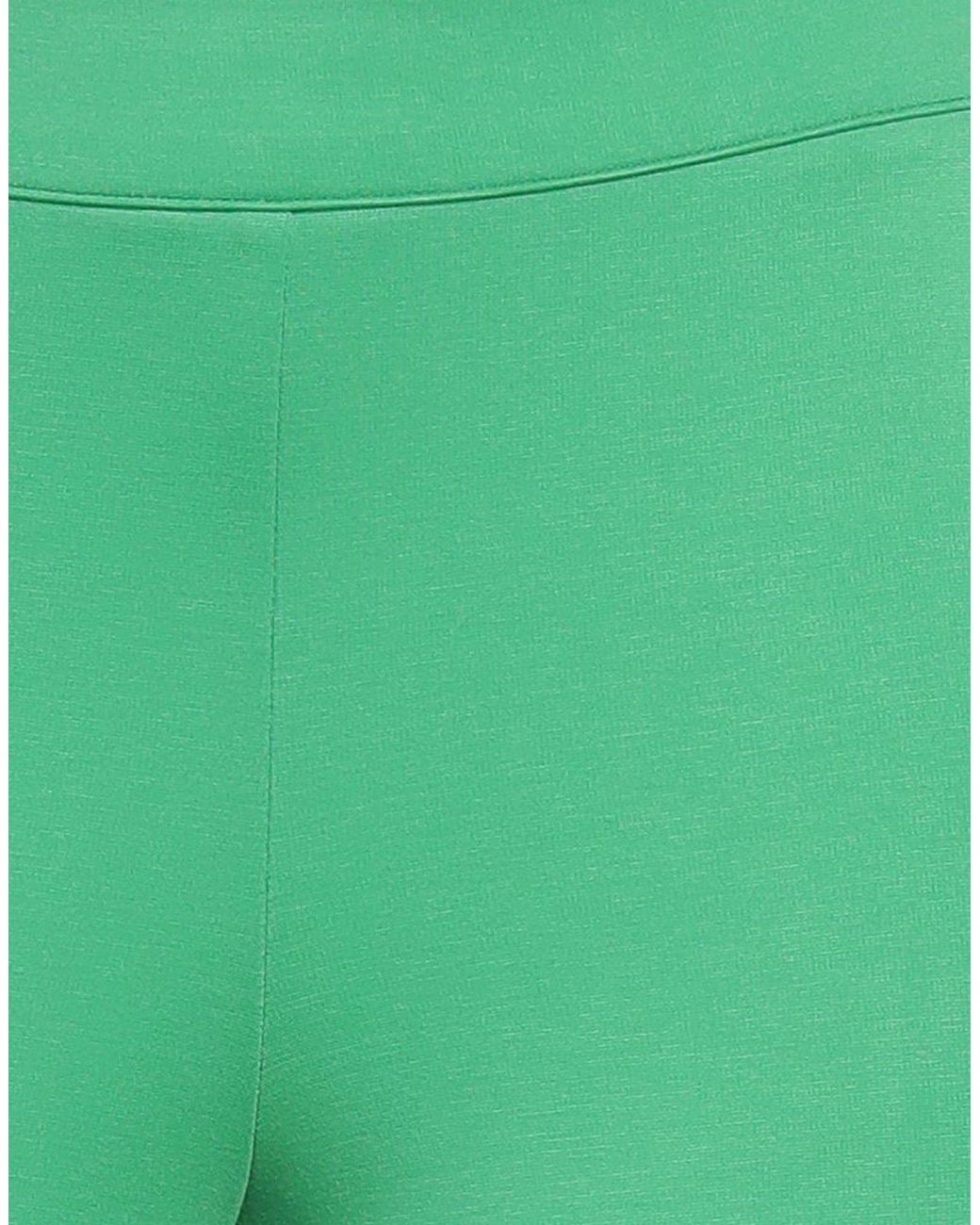 Diana Gallesi Green Pants Viscose, Polyamide, Elastane