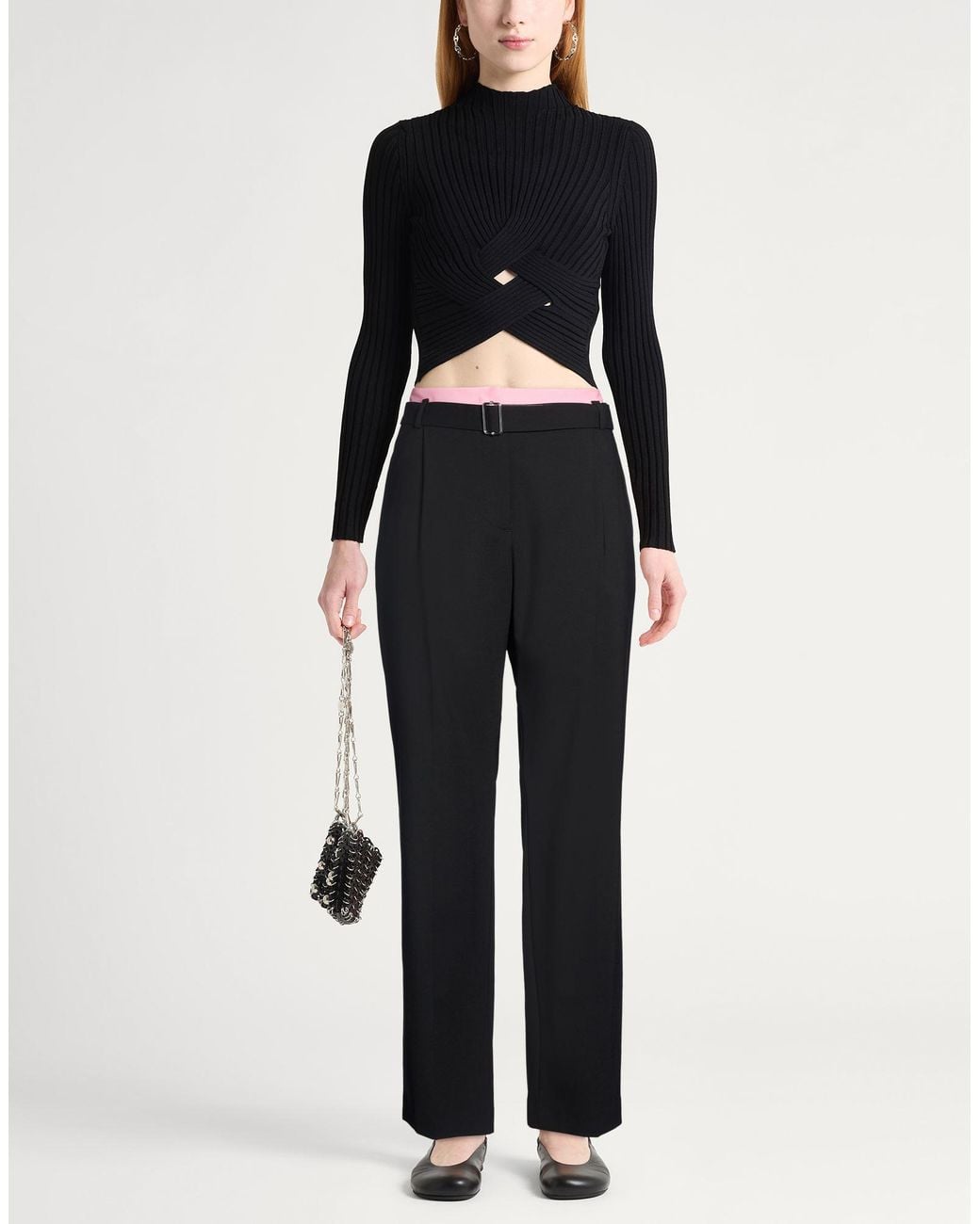 MSGM Black Trouser