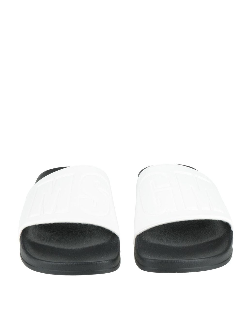 MSGM White Sandals for men