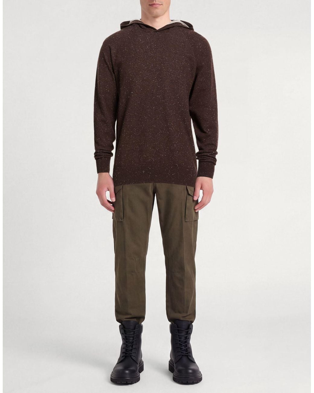 Daniele Fiesoli Brown Jumper for men