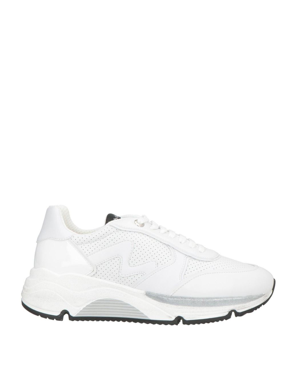 Manila Grace White Sneakers Rubber