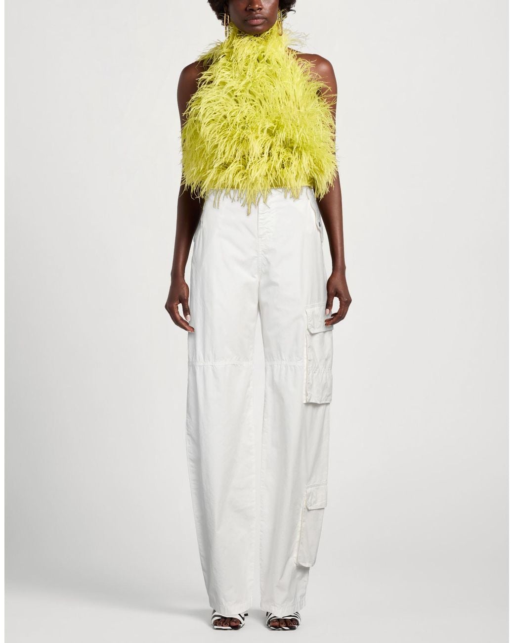 Pinko White Trouser
