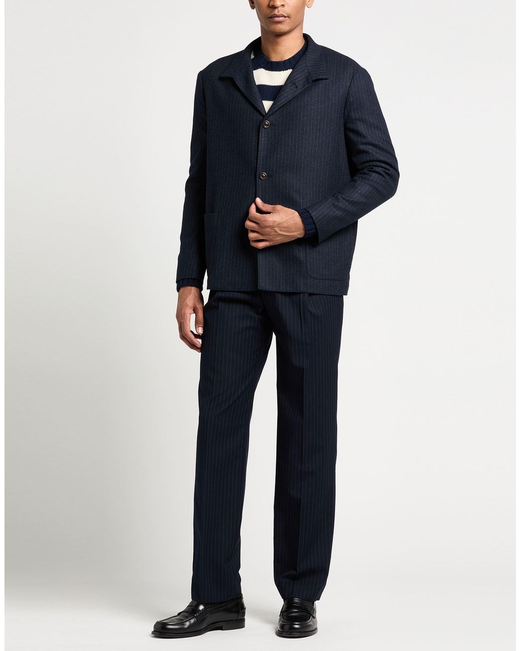Boglioli Blue Blazer Virgin Wool, Polyester, Elastane for men