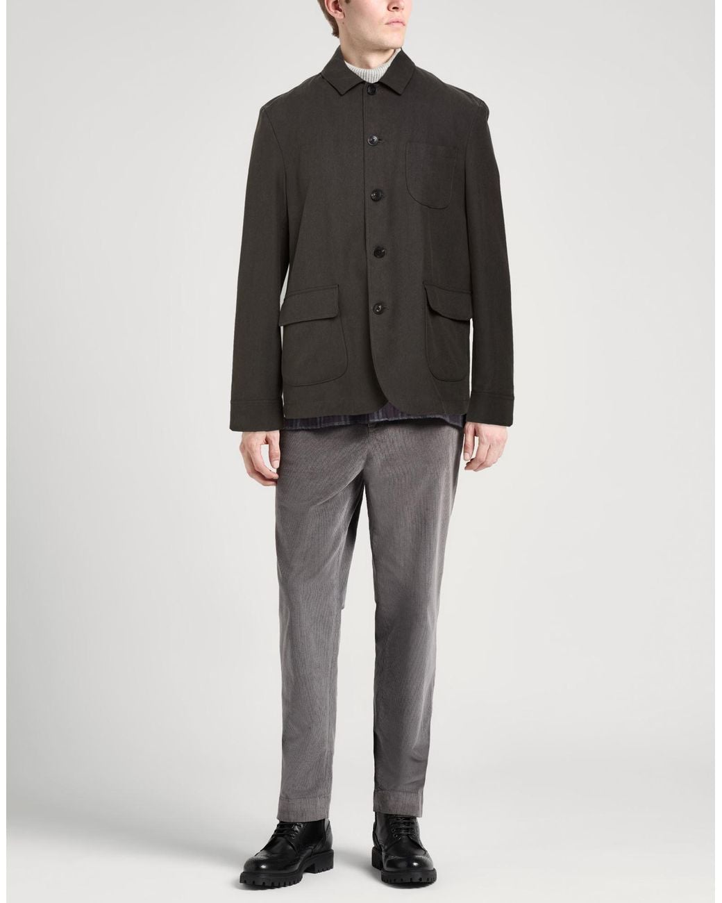 Emporio Armani Black Jacket for men