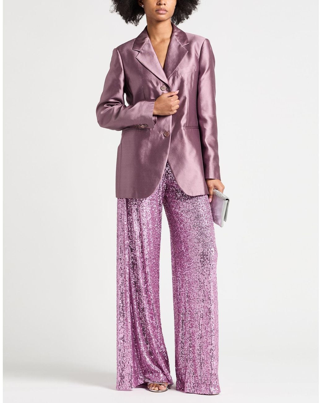 Max Mara Purple Blazers
