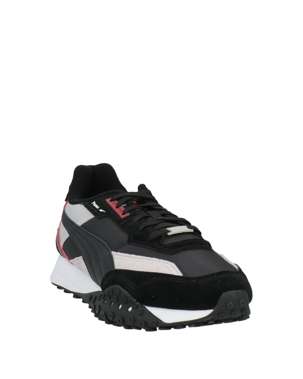 PUMA Black Sneakers Textile Fibers for men