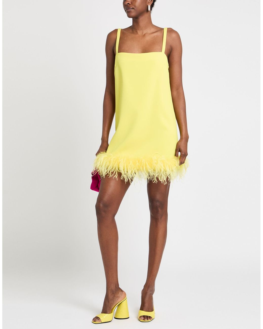Pinko Yellow Mini Dress