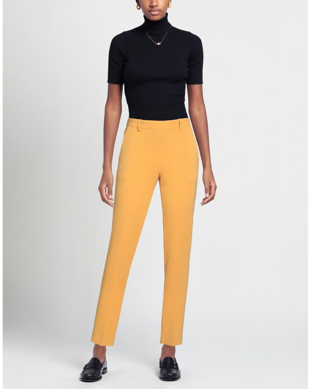 Alberto Biani Orange Trouser