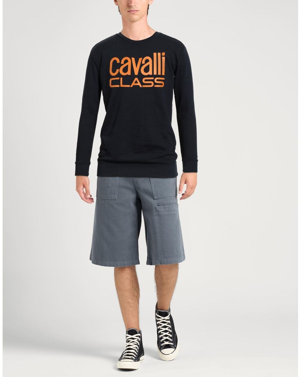 Sudadera Roberto Cavalli de hombre de color Black