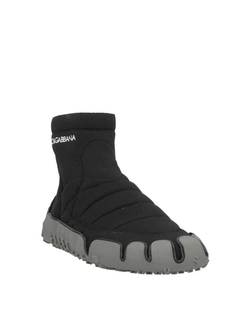 Dolce & Gabbana Black Snk Sneakers Polyester, Elastane, Polyamide, Nylon for men