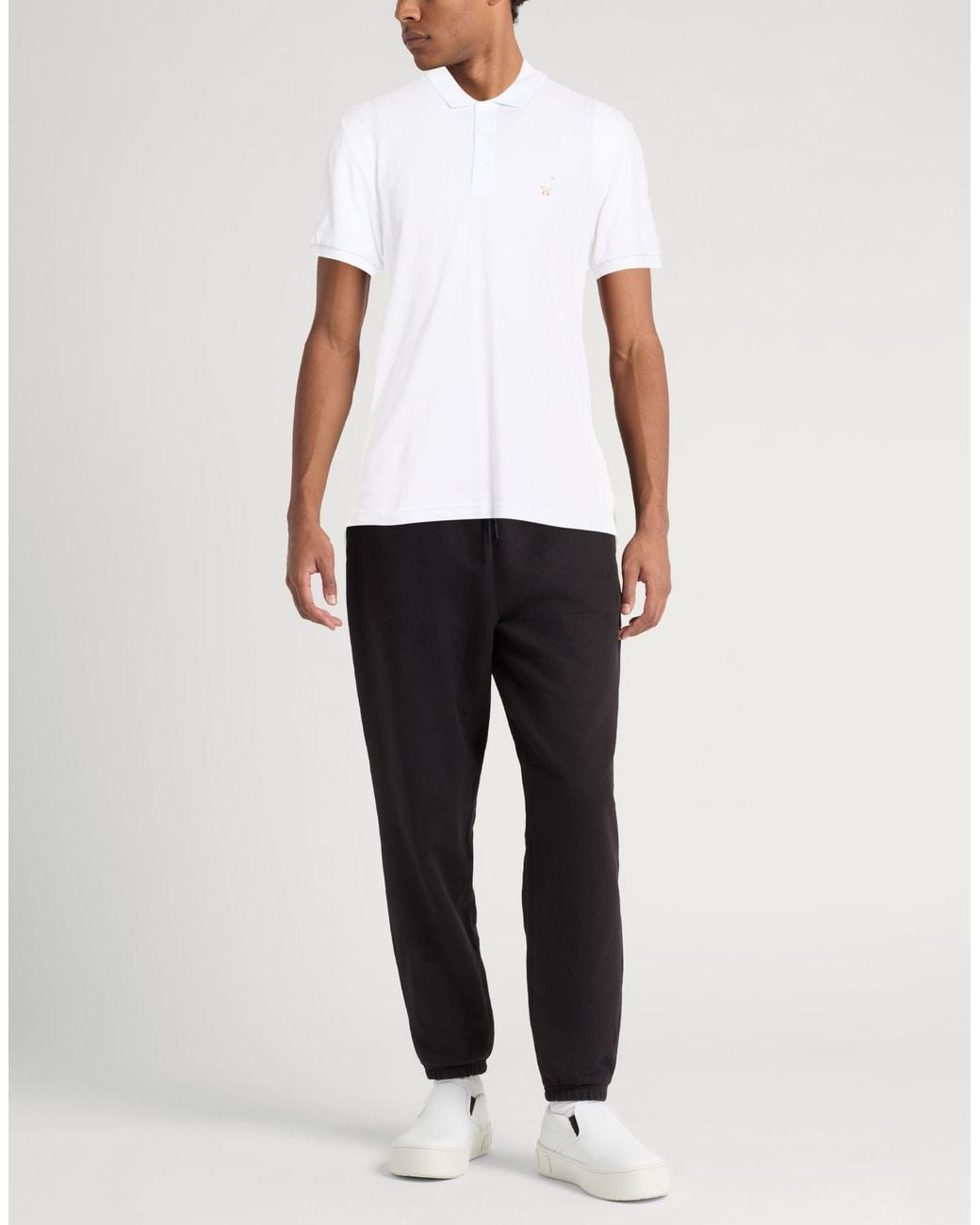 Moschino White Polo Shirts for men