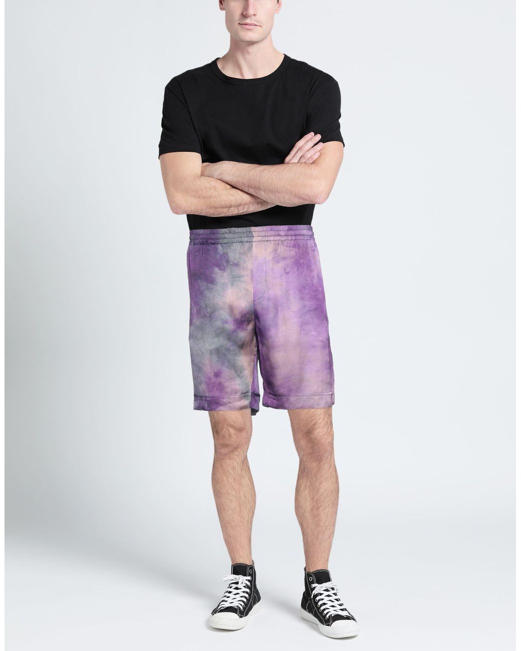 Shorts et bermudas MSGM pour homme en coloris Purple