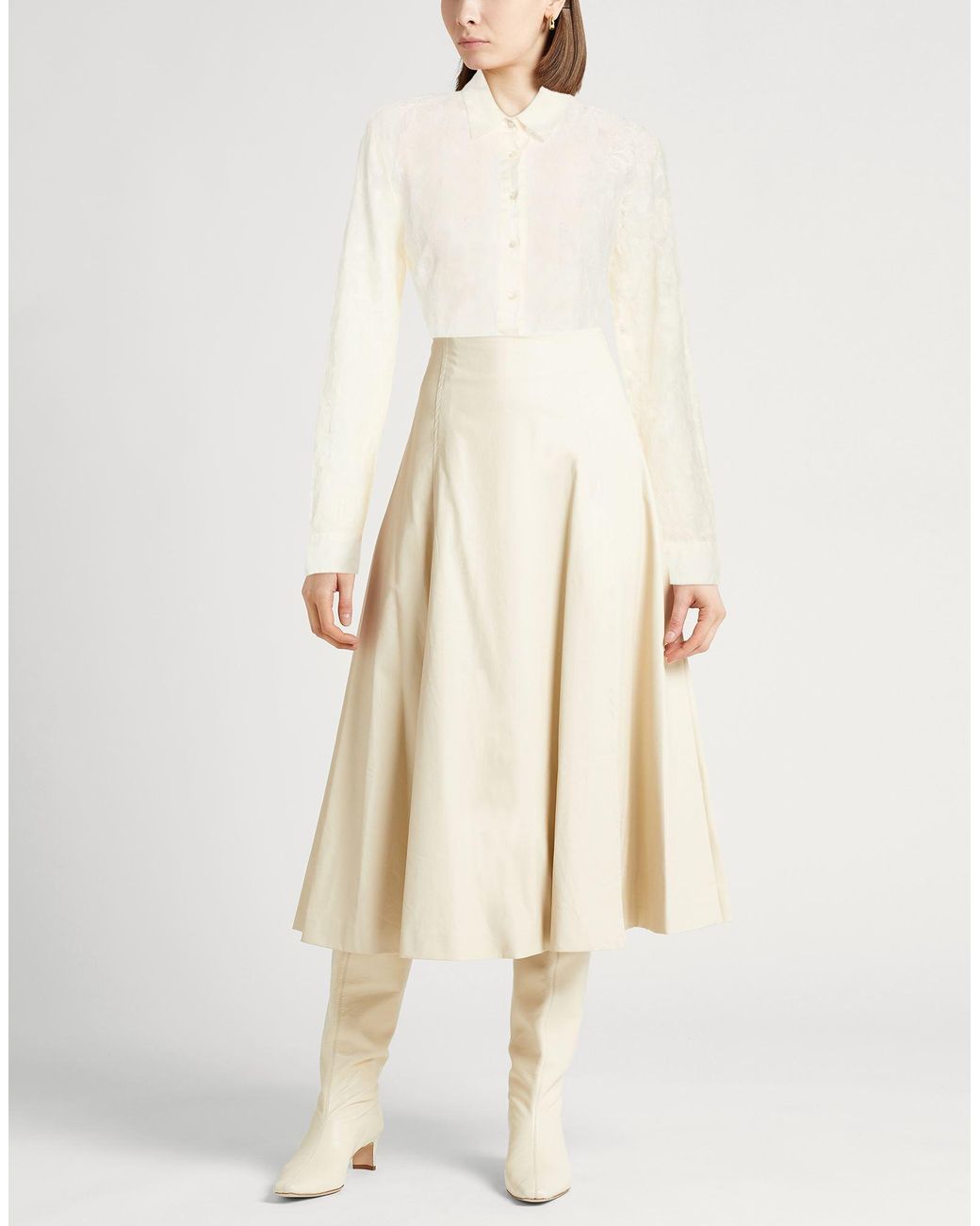 120% Lino White Shirt
