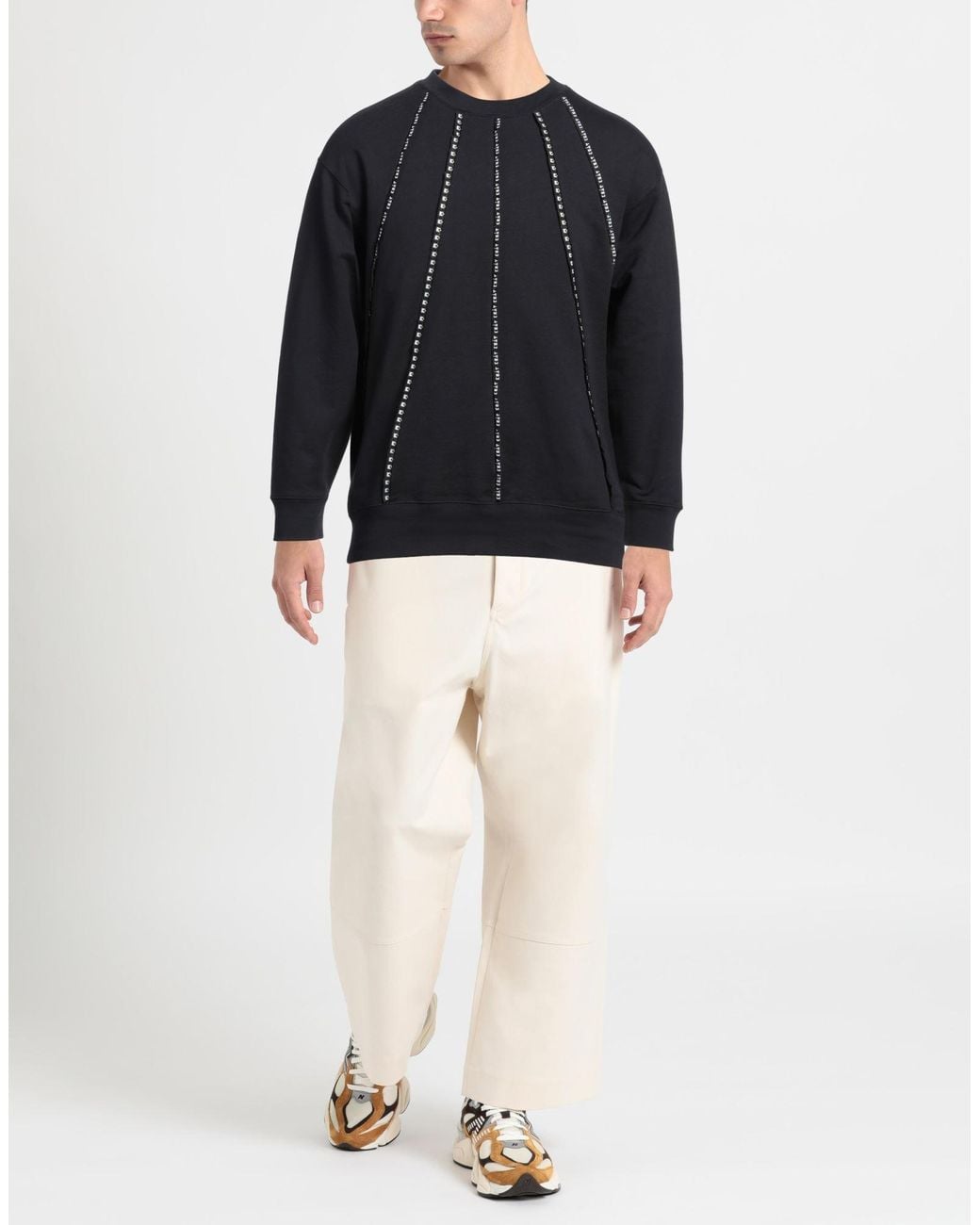 EBIT Blue Sweatshirt for men