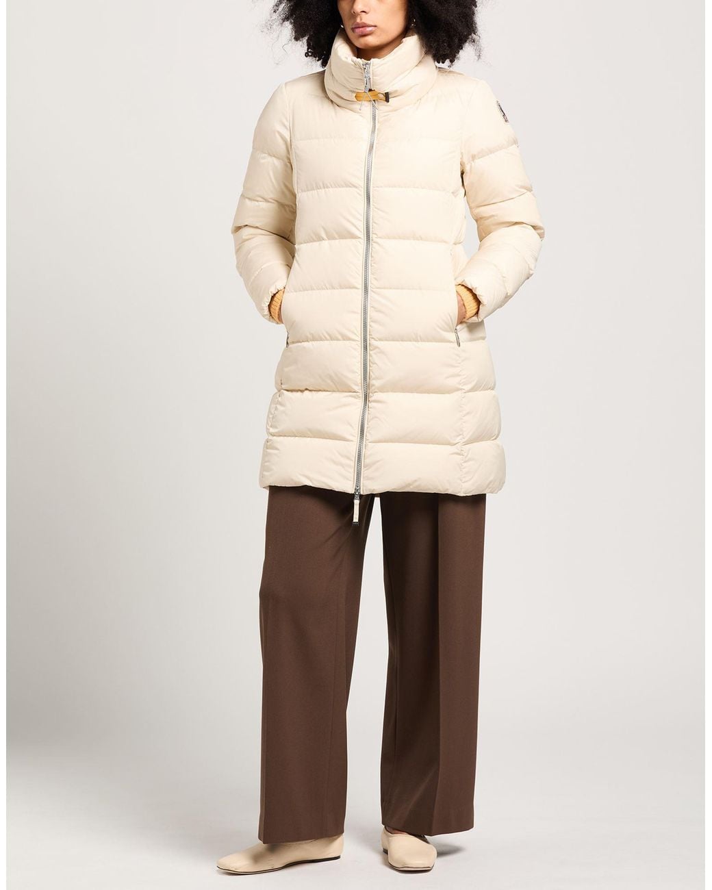 Parajumpers Natural Ivory Puffer Polyamide