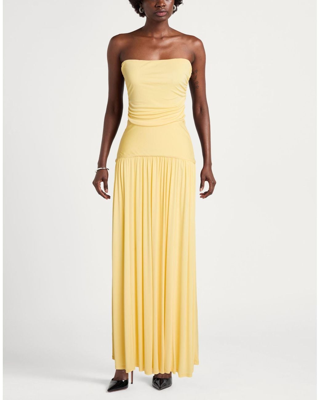 Staud Metallic Maxi Dress
