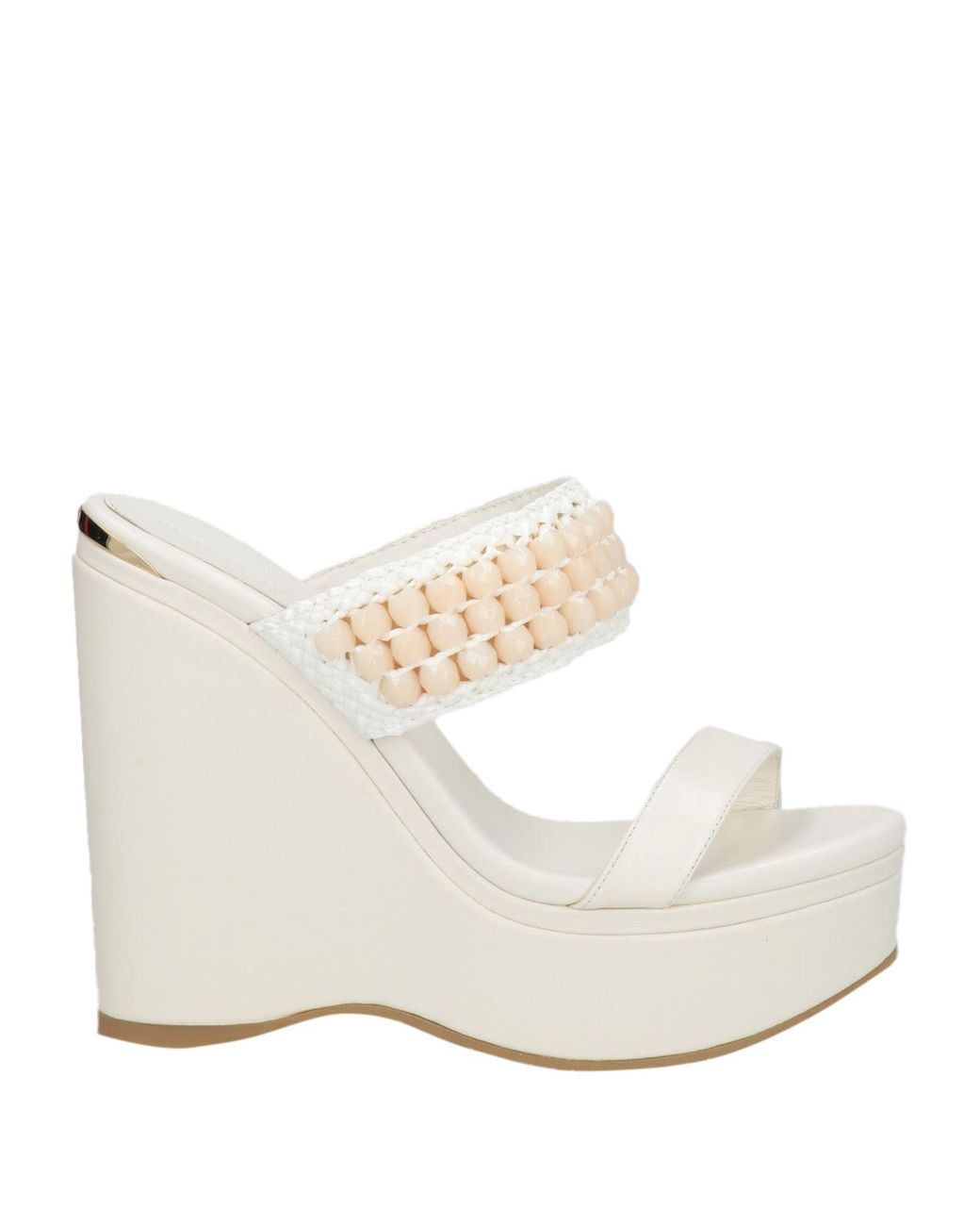 Jimmy Choo White Sandals Leather