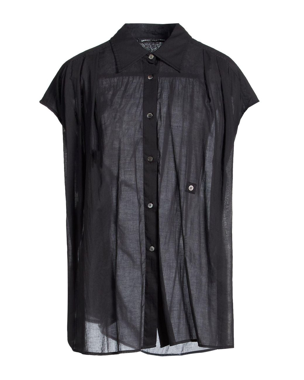 Department 5 Black Shirt Cotton