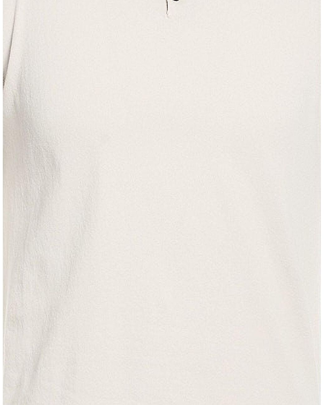 Alpha Studio White Light Polo Shirt Cotton, Polyester for men