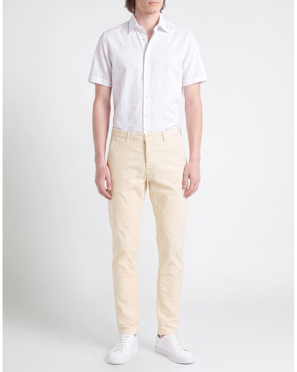 PT Torino Natural Pants Cotton, Elastane for men
