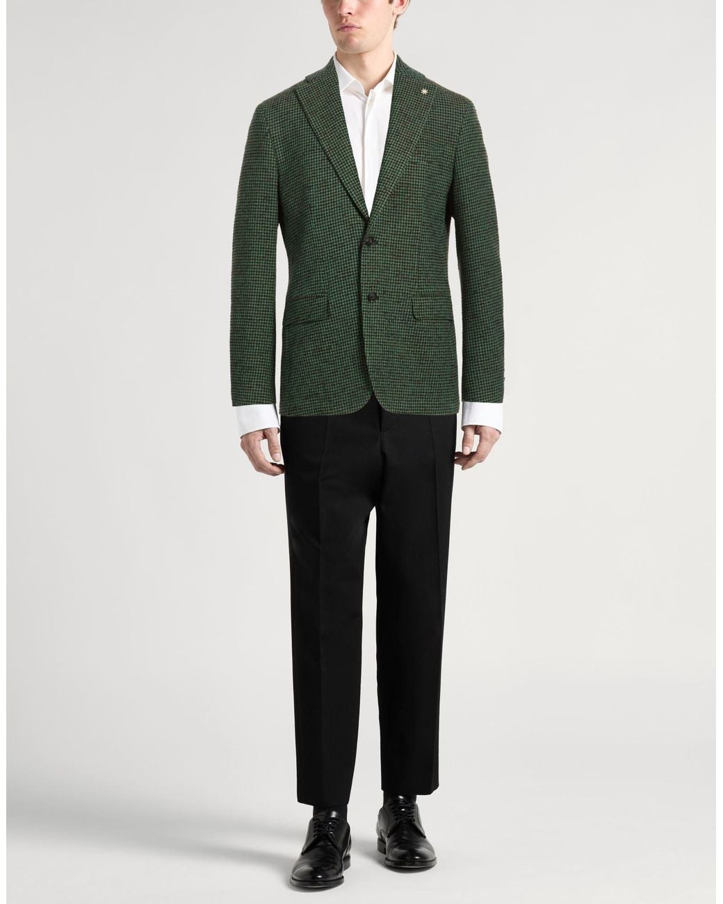 Manuel Ritz Green Blazer for men
