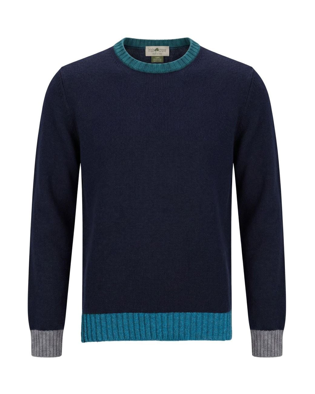 Irish Crone Pullover in Blue für Herren