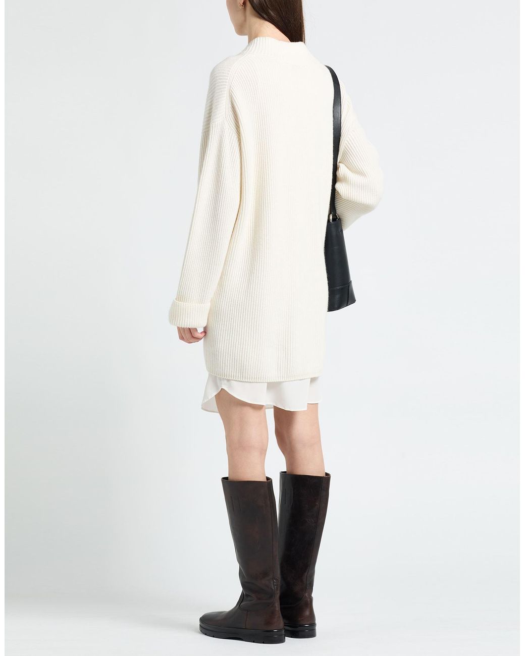 Brunello Cucinelli White Mini Dresses