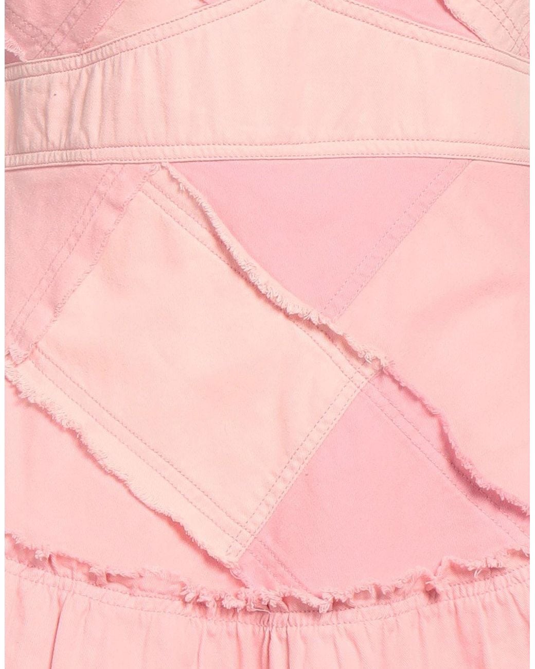 LoveShackFancy Pink Mini Dress