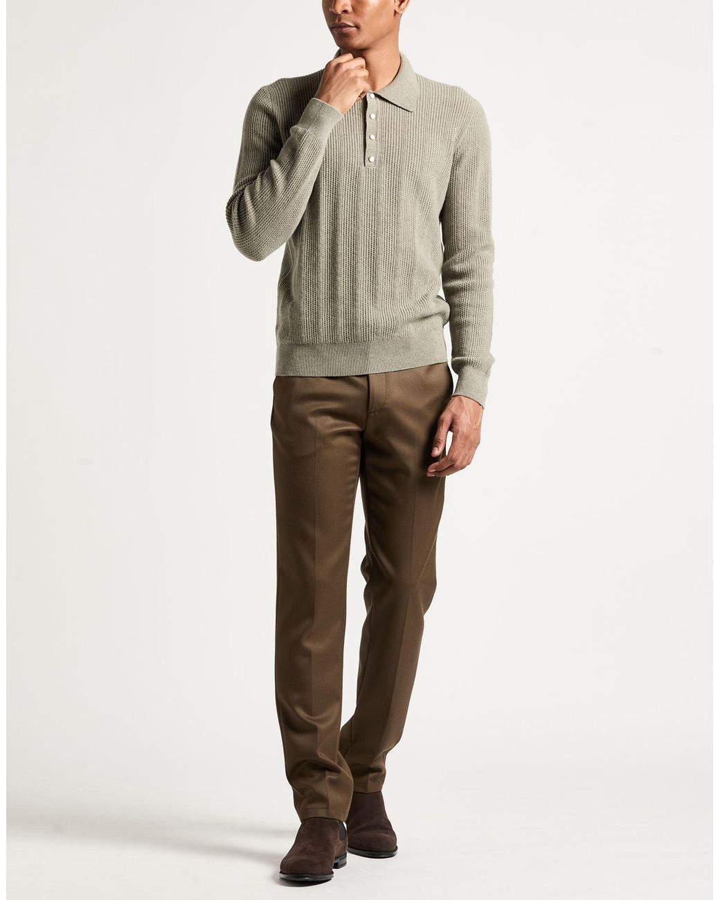 Pullover Brunello Cucinelli de hombre de color Gray