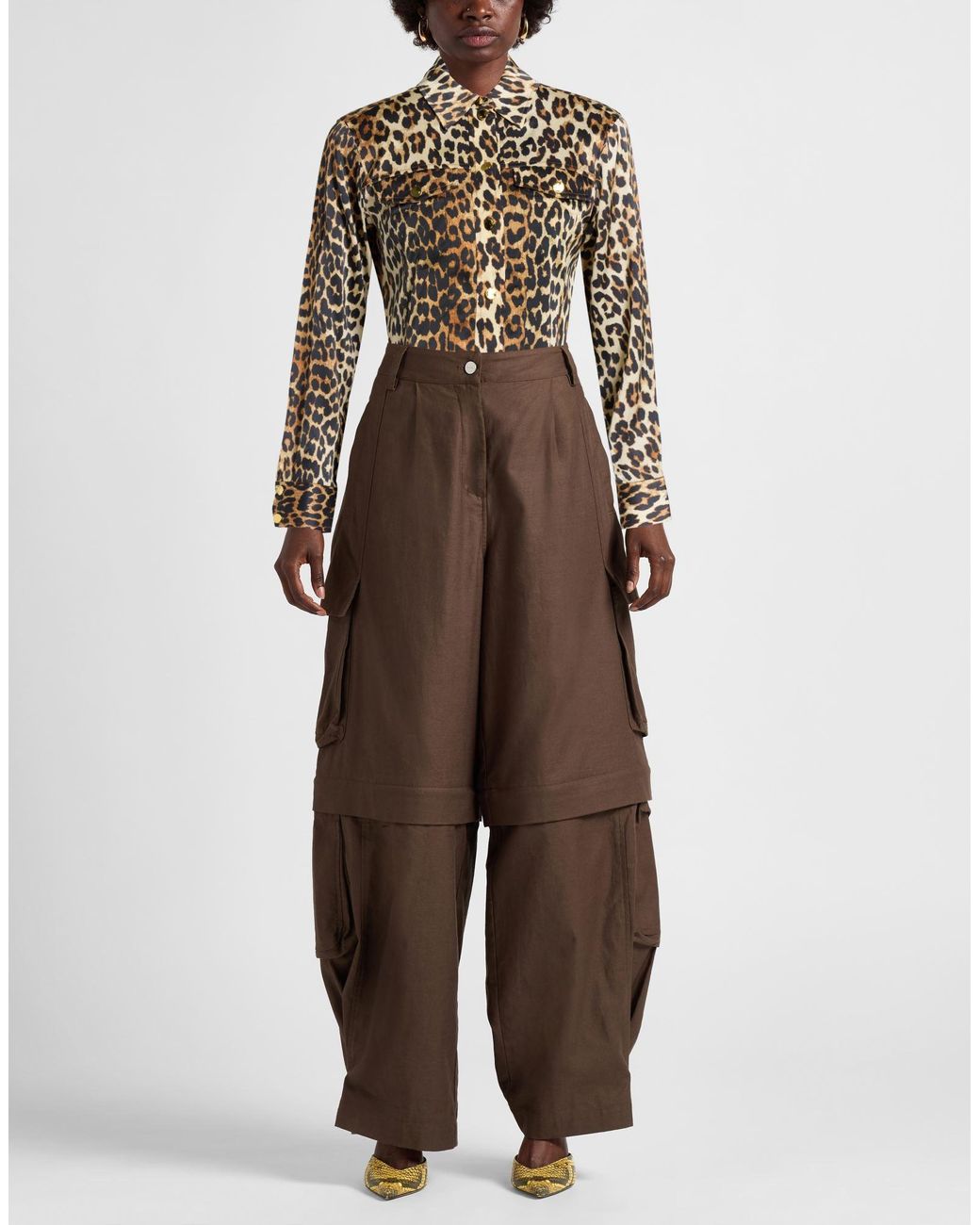 Ganni Natural Shirt