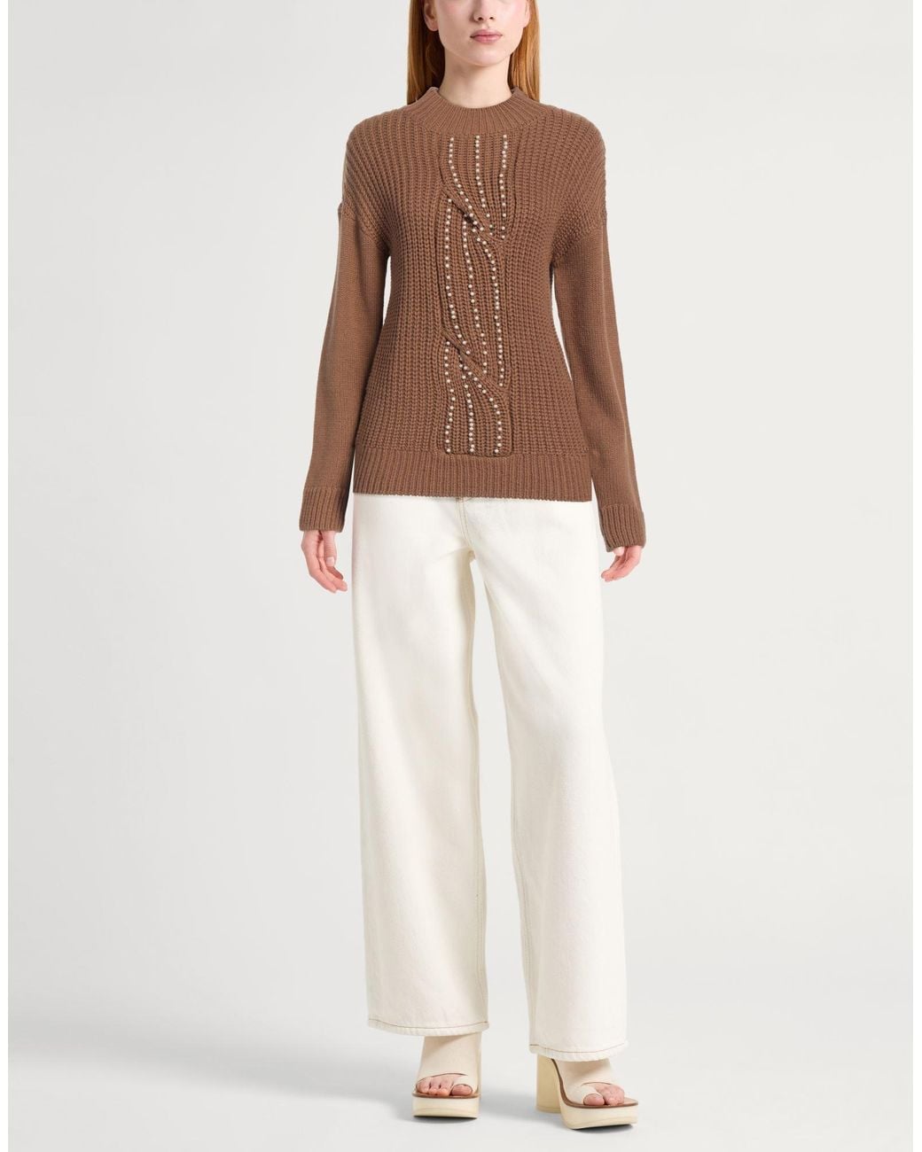 Guess Brown Rollkragenpullover