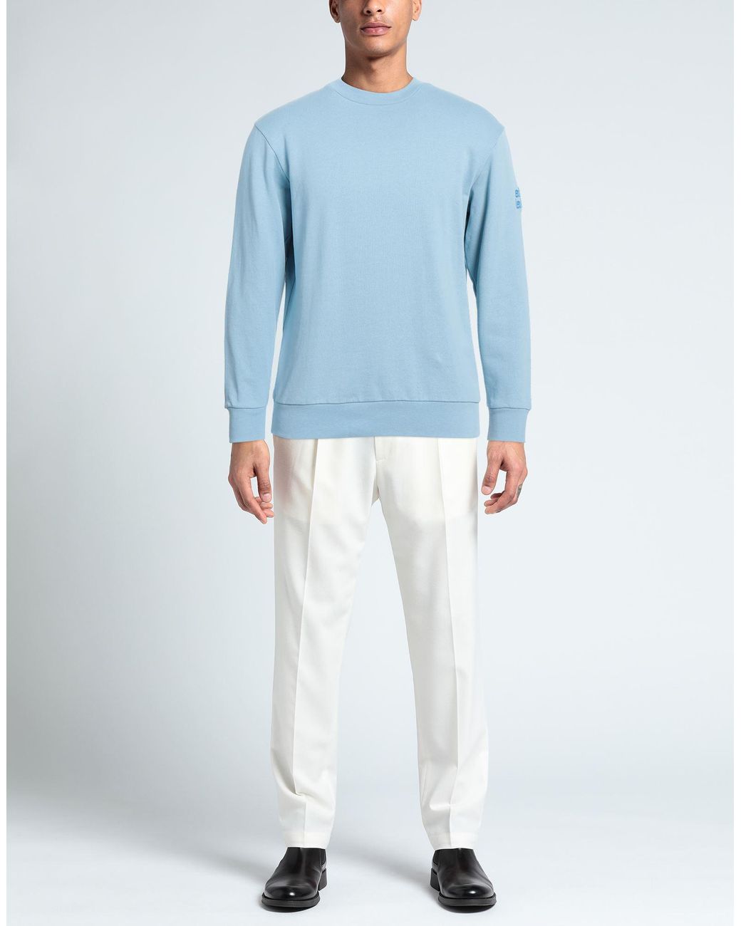 AFTER LABEL Blue Sweatshirt for men