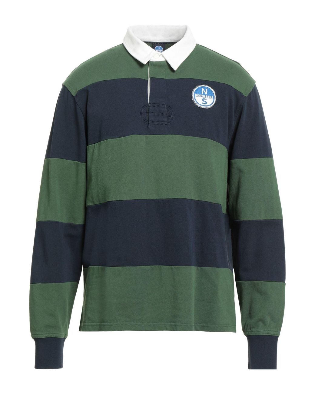 North Sails Green Polo Shirt Cotton for men